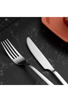 WUJO 24-Piece Stainless Steel Cutlery Set, Dinnerware/Tableware/Silverware Service for 6