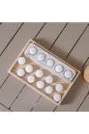 New In Key T-Light Candles S/100 -White