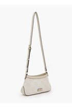 Textured Crossbody Bag With Adjustable Strap