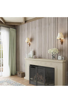 Beige Wood Slat Wallpaper Peel And Stick Woodslat Wall Panel Contact Paper Self Adhesive Wall Stickers Waterproof Easy Diy For Cabinets Countertops Beadboard Bedrooms 40x300cm