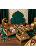 Metal Nesting Trays, Set of 3 - Gold