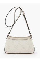 Textured Crossbody Bag With Adjustable Strap