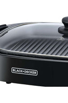 BLACK+DECKER Electric Health Grill, Family-Sized Non-Stick Griddle