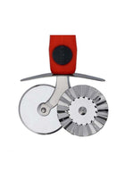 Stainless Steel Double Side Pizza Cutter DC1926 PP Handle