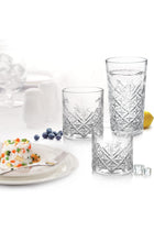 by Milton Barley 340 Whiskey Glass Tumbler, Set of 6, 340 ml Each, Transparent