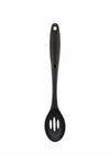 Nylon Head Slotted Spoon Black