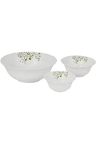 42pcs Opalware Dinner Set RF12881 with Serving Platters, Dinner, Soup, Dessert Plates, Bowls, Spoons