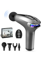 Massager Gun Pro Deep Tissue Therapy Pain Relief Rechargeable Muscle Massager Gun with LCD Display Silent Brushless Motor Percussion Gun 2 Modes 8 Speed