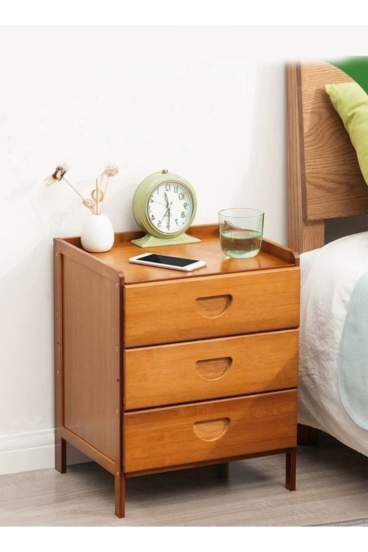 Bedside Cabinet Simple Modern Storage Table 36 x 31 x 45 cm