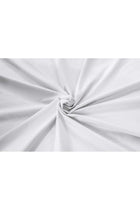 Hotel Collection Flat Sheet 200T Cotton Polyester Percale 2 Pieces King Size White