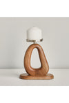 Earthy Pebbles Pillar Candleholder