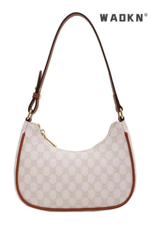 Women's New Fashionable Shoulder Bag, Ladies Trendy Moon Shaped Underarm Bag Side Bag