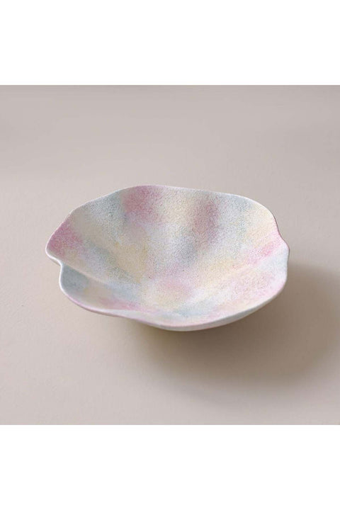 Lexie Berry Ceramic Platter Peach 26.5X26.5X8Cm