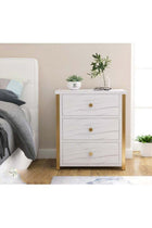-Long Nightstand, Bedside Table, 43*35*50cm Dresser for Bedroom, Bed Side Table with Drawers, Modern End Table Bedside Furniture, Closet Organizer, Night Stand Bedside Table for Living Room, O