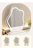 Modern Vanity Table with LED Mirror – Sleek and Space-Saving for Modern Homes