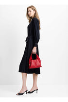 Women Red Adele Bucket Bag