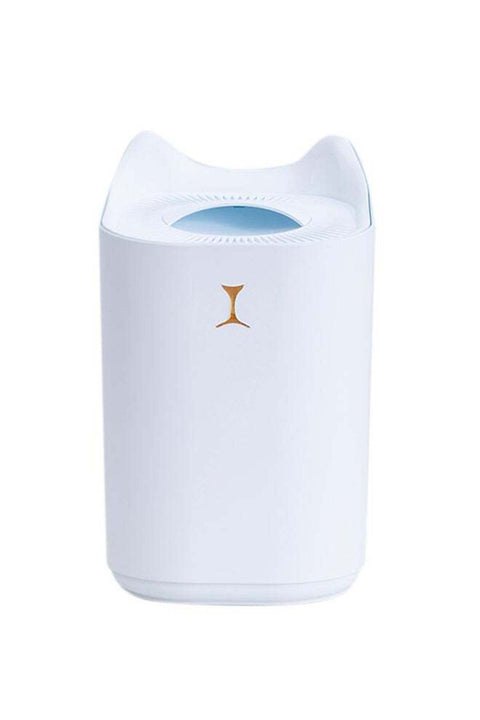 Humidifier Purifier For Air Treatment With Colourful Atmosphere Lights White