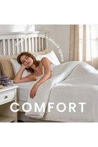 100% Cotton Duvet Cover - Luxury Hotel Collection Cooling Comforter, Soft & Cozy, Breathable Bedding Set for All Season, 3 Pieces, 1 Duvet Cover and 2 Pillow Shams