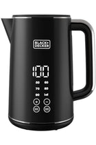 BLACK+DECKER Digital Kettle, 2200W, 1.7L, Touch Screen, Double Wall Design, 6 Preset Temps, 30-Min K