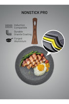 Chef Master 10 Piece Non stick Cookware Set With 5 Layer Granite Coating pots and pan set (B