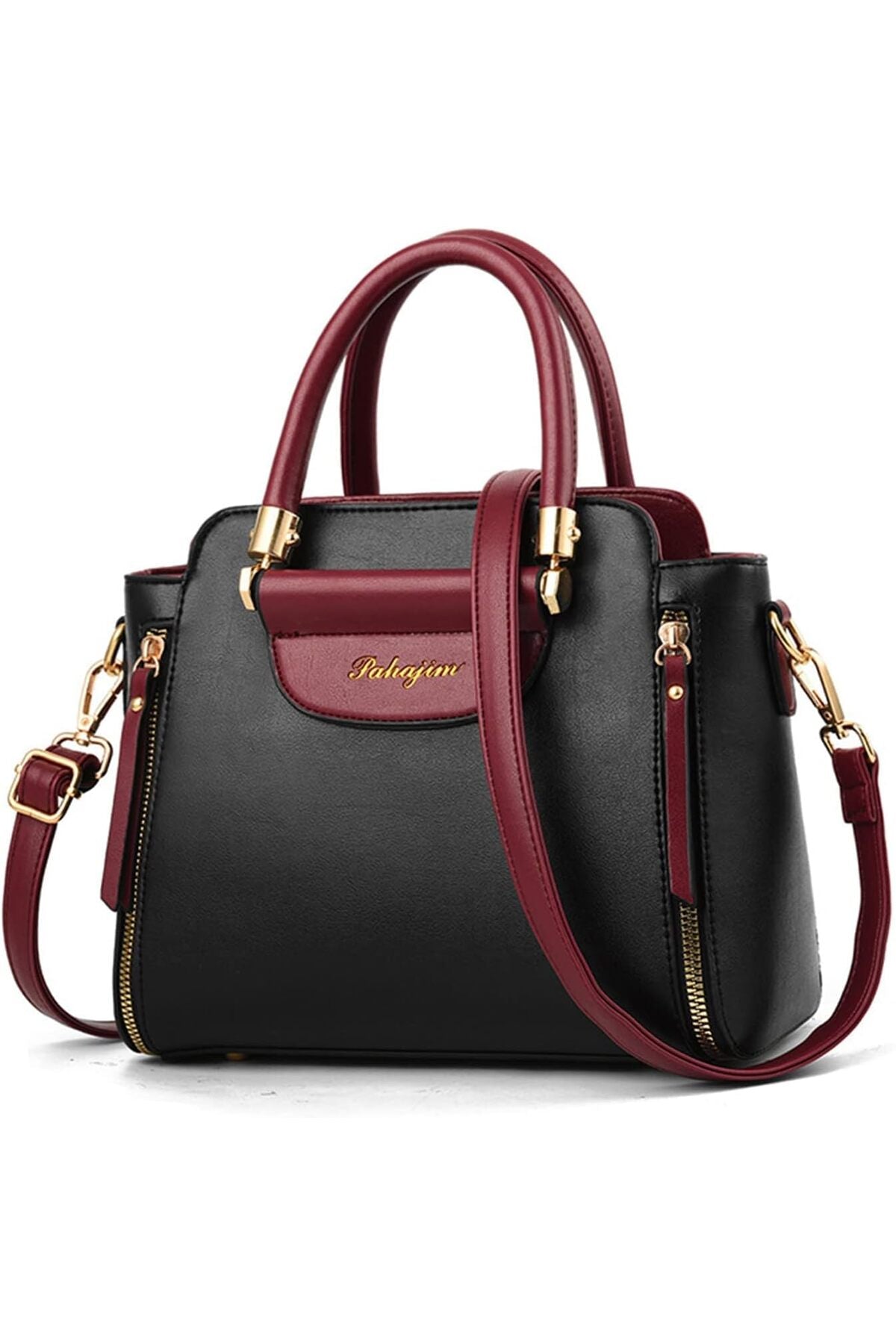 ACICS Womens Handbag Tote Shoulder Purse Leather Purses and Handbags Satchel Tote (B)