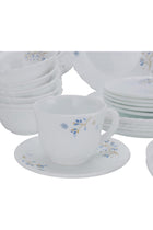 50 Pcs Opalware Dinner Set, RF10202 Assorted Design Lightweight, Beautiful Design Opal Dishes Sets Service For 6, Multicolour