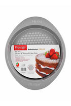 Round Cake Tin Chrome 23cm