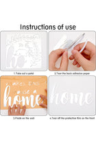 3D Acrylic Mirror Wall Decor, Family Mirror Wall Letter Stickers, DIY Removable Family Makes This House a Home Art Decals, Inspirational Quote Decal, for Home Living Room Bedroom(Silver)
