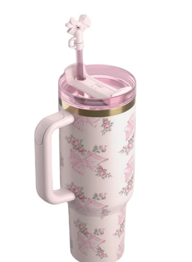 Stanley x LoveShackFancy Quencher 40OZ - Rosa Beaux Pink