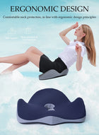 DUNISO Donut Pillow，Memory Foam Seat Cushion，Multi Functional Waist Protection Cushion,Comfortable and Breathable，Removable and Washable，Suitable for Pregnancy, Hemorrhoids, Postpartum, Sciatica，Driving,Work and Home Using,49*41*15cm - Image 3