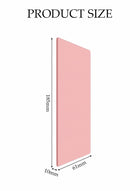 DUNISO 10mm Anti-Slip Yoga Mat，Anti-Tear Exercise Mat for Men & Women， Knees Supportive Exercise Mat，for Home Yoga, Pilates, Stretching, Floor & Fitness Workouts，185*61cm，Pink - Image 2