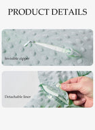 DUNISO Automatic Patting Hand for Baby Sleep，Green Dinosaur Baby Sleep Soother Toy,Baby Soothing Palm, Sleeping with a Hug, Electric Patting Function with Belly Warming, Relieves Startle Reflex for Newborns - Image 3