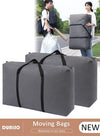 DUNISO 125L Collapsible Moving Bags, 2 Packs Organizing Bags with Zippers and Handles Storage Bag, Space Saving Clothes Storage Laundry Bag For Packing, House Essentials, Sustainable, Water-Resistant