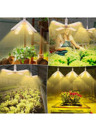 DUNISO LED Grow Light, 552 LEDs Sunlike Full Spectrum Grow Light Bulb with 4 Adjustable Panels, Waterproof Plant Lamp for Indoor Plants, Hydroponic, Greenhouse, Indoor Garden - Image 3