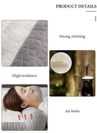 DUNISO Super Comfort Ergonomic Pillow for Neck Head and Shoulder Pain Relief Contour Support Pillows for Bed Sleeping Orthopedic Cervical Spine Stretch Pillow for Side Back Stomach Sleeper - Image 2