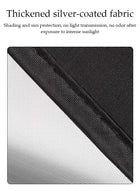 DUNISO 4Pcs Magnetic Car Window Sunshade Cover for Summer UV Protection, Foldable Heat Insulation Board, Heat And Sun Protection, Used for Side Window Front And Rear Windshields, Universal For Cars, Suvs, Trucks - Image 4
