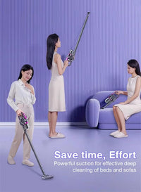 Generic Cordless Vacuum cleaner, handheld vacuum cleaner, vertical 2-in-1 mite remover vacuum cleaner, wet and dry