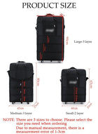 DUNISO Expandable Foldable Luggage Bag Suitcase Collapsible Rolling Travel Luggage Bag Duffel Bag for Men and Women Lightweight Suitcases - Image 5