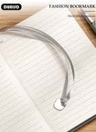 DUNISO A5 Notebook, Portable Notepad with Pen and Gift Box, Transverse Line Diary Notebook for Women Men, PU Cover Design College Specific Notebook with Bookmark for Writing,Travel,Work & School - Image 2