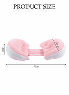 DUNISO Maternity Pillow for Sleeping, Super Soft and Comfortable Side Sleeping Support for Back, Belly, and Legs for Pregnant Women, Pregnancy Pillow with Detachable and Adjustable Pillow Cover，Romanti Pink - Image 2