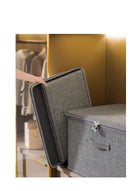DUNISO 2 PCS Oversized Storage Box, Home Storage Box, Foldable Zipper Cover Cubic Storage Cabinet, Home Bedroom Office Storage Box - Image 3