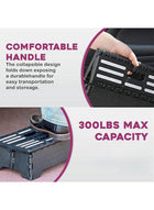 DUNISO Sturdy And Durable Portable Folding Step Stool With Semi-Folding Steps, Non-Slip Step Stool, Sturdy And Durable, Suitable For Kitchen, Bathroom, Bedroom, Children Or Adults, Convenient For Climbing High Beds Or Stairs. - Image 4