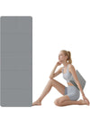 DUNISO Gym Mat with Bag, Foldable Pilates Mat, Easy to Carry, Non Slip Double-Sided Professional Pilates Mat for Women Workout, Exercise, Yoga, Fitness, Stretching, Pilates, Travel, Home