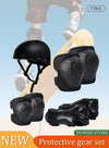 DUNISO Kids Helmet Adjustable for Kids Ages 3-8 Years Old Boys Girls, Toddler Helmet with Protective Sports Gear Set Knee Elbow Pads Wrist Guards for Cycling Skateboard Scooter