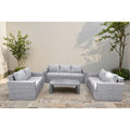 Broyhill sofa set outdoor 7-piece Outdoor Patio with table