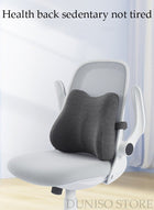 DUNISO Lumbar Support Pillow Car Back Support Lumbar Support Pillow for Office Chair Back Support Pillow Recliner Memory Foam Back Cushion for Back Pain Relief Improve Posture Memory Foam Cushion - Image 5