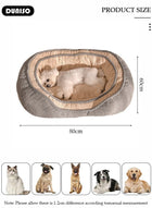DUNISO Dog Bed, Non-Slip Pet Sofa Lounger Puppy Couch Removable Machine Washable Cover Cushion Big Cat Kennel Cot, Medium Large Adult Dogs Kitten Sleeping Mattress - Image 4