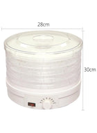 DUNISO Electric Food Dehydrator Machine, 5 Tier Adjustable Temperature Control Multi-Funtional Dryer,Electric Food Preserver Machine with Powerful Drying Capacity，for Fruits, Veggies, Meats & Dog Treats - Image 5