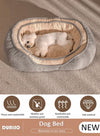 DUNISO Dog Bed, Non-Slip Pet Sofa Lounger Puppy Couch Removable Machine Washable Cover Cushion Big Cat Kennel Cot, Medium Large Adult Dogs Kitten Sleeping Mattress