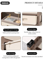 DUNISO Multipurpose Plastic 5 Layers Drawer Storage Cabinet Multifunctional Drawer Storage Organizer Waterproof Plastic Containers Box with Drawers for Kitchen,Bathroom,Bedroom,Living Room - Image 5